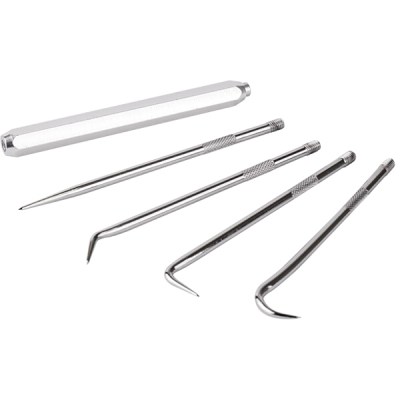 Tork Craft Precision Blade Probe Set 4 Piece Straight / Hook / 2 x Bend Tork Craft Precision Blade Probe Set 4 Piece Straight / Hook / 2 x Bend