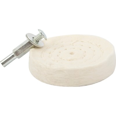 Tork Craft Cotton Buff 75mm x 6mm Shank Tork Craft Cotton Buff 75mm x 6mm Shank