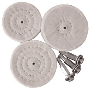 Tork Craft 3 Piece White Buff Set All Portable Drills Tork Craft 3 Piece White Buff Set All Portable Drills