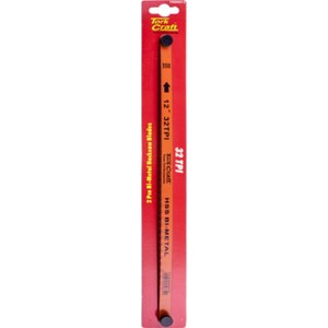 Tork Craft 2 Piece Hacksaw Blade Bi-Metal 32Tx300 Hanging Card Tork Craft 2 Piece Hacksaw Blade Bi-Metal 32Tx300 Hanging Card