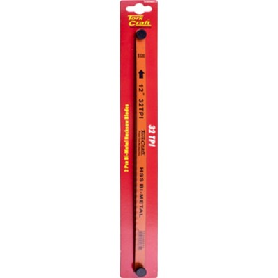Tork Craft 2 Piece Hacksaw Blade Bi-Metal 32Tx300 Hanging Card Tork Craft 2 Piece Hacksaw Blade Bi-Metal 32Tx300 Hanging Card