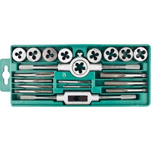 Tork Craft Tap & Die Set 20 Piece In Plastic Case Tork Craft Tap & Die Set 20 Piece In Plastic Case