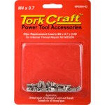 Tork Craft Thread Repair Kit M4 x 0.7 x 2.0mm Repl. Inserts for Nr5004 Tork Craft Thread Repair Kit M4 x 0.7 x 2.0mm Repl. Inserts for Nr5004