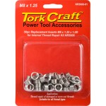 Tork Craft Thread Repair Kit M8 x 1.25 x 1.0mm Repl. Inserts for Nr5008 Tork Craft Thread Repair Kit M8 x 1.25 x 1.0mm Repl. Inserts for Nr5008