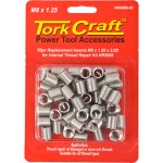 Tork Craft Thread Repair Kit M8 x 1.25 x 2.0mm Repl. Inserts for Nr5008 Tork Craft Thread Repair Kit M8 x 1.25 x 2.0mm Repl. Inserts for Nr5008