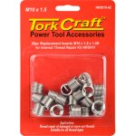 Tork Craft Thread Repair Kit M10 x 1.5 x 1.5mm Repl. Inserts for Nr5010 Tork Craft Thread Repair Kit M10 x 1.5 x 1.5mm Repl. Inserts for Nr5010