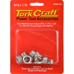 Tork Craft Thread Repair Kit M12 x 1.75 x 1.0mm Repl. Inserts for Nr5012 Tork Craft Thread Repair Kit M12 x 1.75 x 1.0mm Repl. Inserts for Nr5012