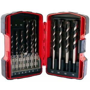 Tork Craft Masonry Drill Bit Set 16 Piece 3 – 16mm In Plastic Case Tork Craft Masonry Drill Bit Set 16 Piece 3 – 16mm In Plastic Case