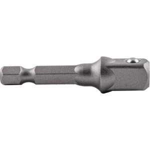 Tork Craft Socket Adaptor 3/8″M Sq x 50mm 1/4″M Hex Shank Carded Tork Craft Socket Adaptor 3/8″M Sq x 50mm 1/4″M Hex Shank Carded