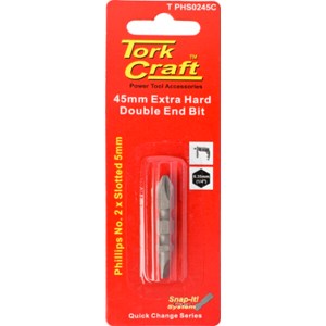 Tork Craft D/End Ph2 x 5mm Sl.45mm 1/Card Tork Craft D/End Ph2 x 5mm Sl.45mm 1/Card