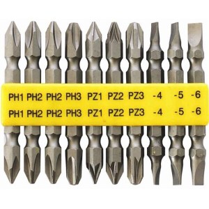 Tork Craft S/D Dbl.End Set Ph/Pz/Sl 10 Piece Tork Craft S/D Dbl.End Set Ph/Pz/Sl 10 Piece