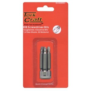 Tork Craft S/D Power Bit Set 50mm 5 Piece Tork Craft S/D Power Bit Set 50mm 5 Piece