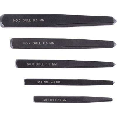 Tork Craft Square Screw Extractor Set 5 Piece Tork Craft Square Screw Extractor Set 5 Piece