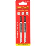 Tork Craft T-Shank Jigsaw Blade for Wood 2.5mm 10Tpi 100mm 2 Piece Tork Craft T-Shank Jigsaw Blade for Wood 2.5mm 10Tpi 100mm 2 Piece