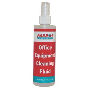 Parrot Office Equipment Cleaning Fluid 250ml Carded Parrot Office Equipment Cleaning Fluid 250ml Carded