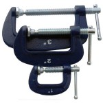 Tork Craft Clamp G 3 Piece 25 50 & 75 mm Set 1 2 & 3″ Kit Tork Craft Clamp G 3 Piece 25 50 & 75 mm Set 1 2 & 3″ Kit