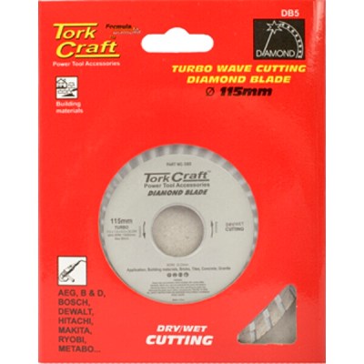 Tork Craft Diamond Blade Turbo 115mm Tork Craft Diamond Blade Turbo 115mm