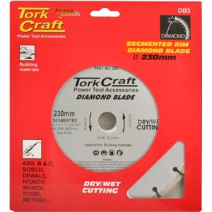 Tork Craft Diamond Blade Segmented 230mm Tork Craft Diamond Blade Segmented 230mm