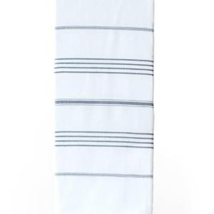 Turkish Throw 100% Cotton – Elim White & Grey (160x220cm) Turkish Throw 100% Cotton – Elim White & Grey (160x220cm)