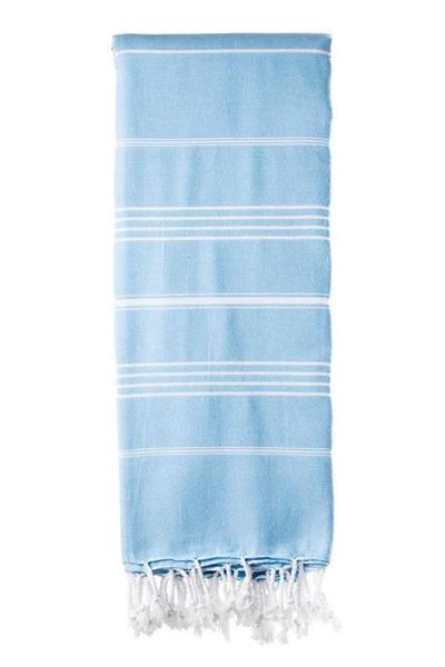 Turkish Throw 100% Cotton – Elim Light Blue (160x220cm) Turkish Throw 100% Cotton – Elim Light Blue (160x220cm)