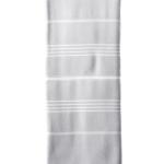 Turkish Throw 100% Cotton – Elim Light Grey (160x220cm) Turkish Throw 100% Cotton – Elim Light Grey (160x220cm)