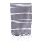 Turkish Hand Towel-100% Cotton – Elim Dark Grey (60x90cm) Turkish Hand Towel-100% Cotton – Elim Dark Grey (60x90cm)