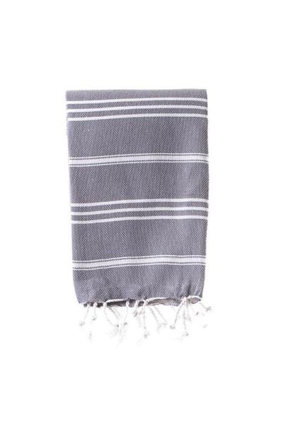 Turkish Hand Towel-100% Cotton – Elim Dark Grey (60x90cm) Turkish Hand Towel-100% Cotton – Elim Dark Grey (60x90cm)