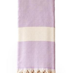Turkish Blanket 100% Cotton – Dimanta-Lavender (220x240cm) Turkish Blanket 100% Cotton – Dimanta-Lavender (220x240cm)