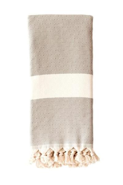 Turkish Blanket 100% Cotton – Dimanta Coffee (220x240cm) Turkish Blanket 100% Cotton – Dimanta Coffee (220x240cm)