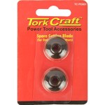 Tork Craft Spare Blades For Pipe Cutters 2Pc Tork Craft Spare Blades For Pipe Cutters 2Pc
