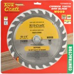 Tork Craft Blade Contractor 260 X 24T 30/1/20/16 Circular Saw TCT Tork Craft Blade Contractor 260 X 24T 30/1/20/16 Circular Saw TCT