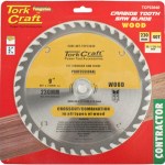 Tork Craft Blade Contractor 230 X 40T 30/1/20/16 Circular Saw TCT Tork Craft Blade Contractor 230 X 40T 30/1/20/16 Circular Saw TCT