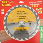 Tork Craft Blade Contractor 230X24T 30/1/2 Circular Saw TCT Tork Craft Blade Contractor 230X24T 30/1/2 Circular Saw TCT