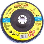 Tork Craft Flap Disc Zirconium 180mm 60Grit Angled Tork Craft Flap Disc Zirconium 180mm 60Grit Angled