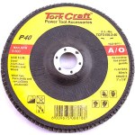 Tork Craft Flap Disc 180mm 15 Deg.Angle 40Grit Tork Craft Flap Disc 180mm 15 Deg.Angle 40Grit
