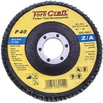 Tork Craft Flap Disc Zirconium 115mm 40Grit Angled Tork Craft Flap Disc Zirconium 115mm 40Grit Angled
