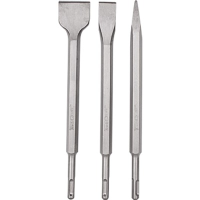Tork Craft Sds Plus Chisel Set 3Pce Pointed 14mm Flat 20mm Flat 40mm Tork Craft Sds Plus Chisel Set 3Pce Pointed 14mm Flat 20mm Flat 40mm