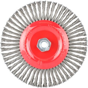 Tork Craft Wire Wheel Brush Single Sctn Twisted Stinger 175mmxm14 Blister Tork Craft Wire Wheel Brush Single Sctn Twisted Stinger 175mmxm14 Blister
