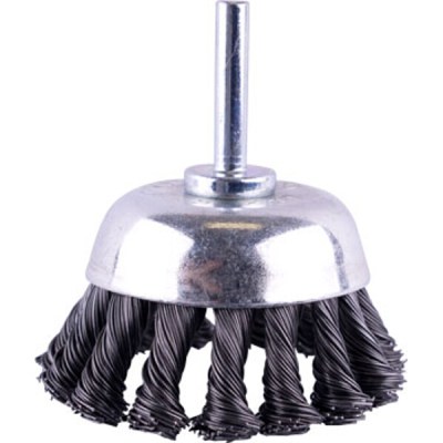 Tork Craft Wire Cup Brush Twisted Plain 65mm X 6mm Shaft Blister Tork Craft Wire Cup Brush Twisted Plain 65mm X 6mm Shaft Blister