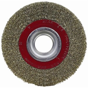 Tork Craft Wire Wheel Brush 150 X 25mm Bench Grinder Blister Tork Craft Wire Wheel Brush 150 X 25mm Bench Grinder Blister