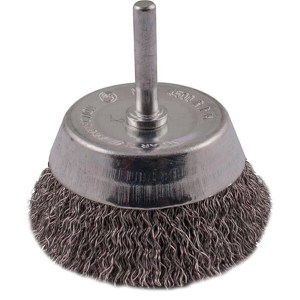 Tork Craft Wire Cup Brush 63mm 6mm Shaft Stainless Steel Tork Craft Wire Cup Brush 63mm 6mm Shaft Stainless Steel