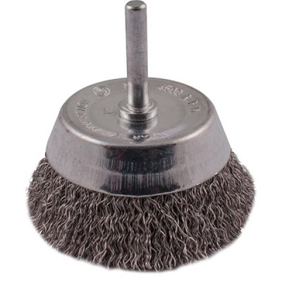 Tork Craft Wire Cup Brush 63mm 6mm Shaft Stainless Steel Tork Craft Wire Cup Brush 63mm 6mm Shaft Stainless Steel