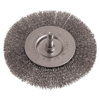 Tork Craft Wire Wheel Brush 100mm 6mm Shaft Stainless Steel Tork Craft Wire Wheel Brush 100mm 6mm Shaft Stainless Steel