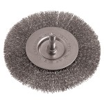 Tork Craft Wire Wheel Brush 100mm 6mm Shaft Stainless Steel Tork Craft Wire Wheel Brush 100mm 6mm Shaft Stainless Steel