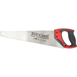 Tork Craft Hand Saw 450mm 7Tpi 0.9mm Temp. Blade Abs Handle Tork Craft Hand Saw 450mm 7Tpi 0.9mm Temp. Blade Abs Handle