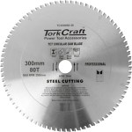 Tork Craft TCT Blade Steel Cutting. 300 X 80T 30mm Bore Tork Craft TCT Blade Steel Cutting. 300 X 80T 30mm Bore