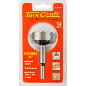 Tork Craft Forstner Bit 54mm Carded Tork Craft Forstner Bit 54mm Carded