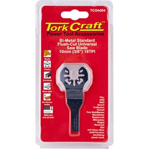 Tork Craft Quick Change Flush Cut Metal Saw Blade 10mm(3/8″)18Tpi Tork Craft Quick Change Flush Cut Metal Saw Blade 10mm(3/8″)18Tpi