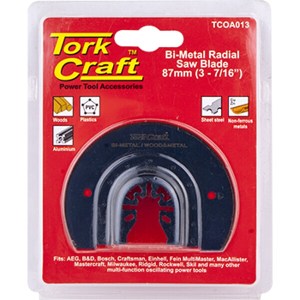 Tork Craft Quick Change Radial Saw Blade 87mm(3-7/16″) M42 Tork Craft Quick Change Radial Saw Blade 87mm(3-7/16″) M42