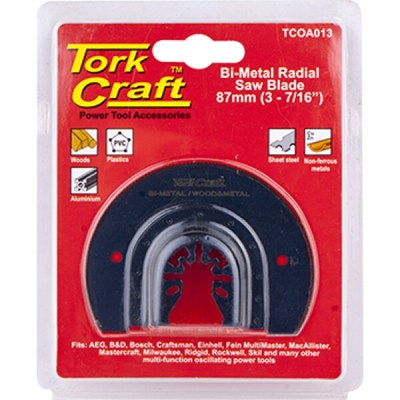 Tork Craft Quick Change Radial Saw Blade 87mm(3-7/16″) M42 Tork Craft Quick Change Radial Saw Blade 87mm(3-7/16″) M42